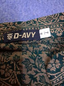 Elegant Green Kurta with Intricate Print