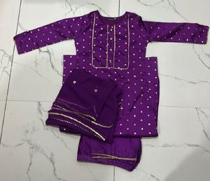 Vibrant Purple Kurta Set