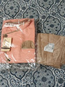 Brand new Stylish Peach Sherwani Set for Boys