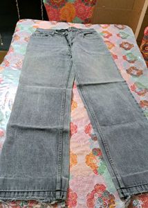 Gray Denim Jeans