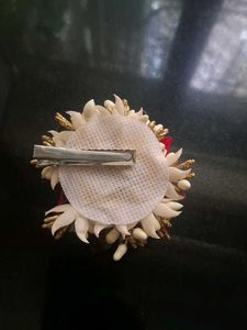 Red Rose Hair Clip