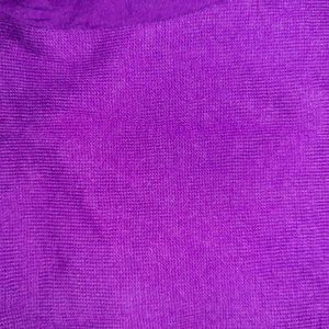 💜 MANGO SUIT Vibrant Purple Puff Sleeve Knit Top