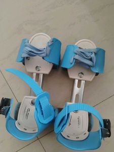 Blue Adjustable Roller Skates for Kids