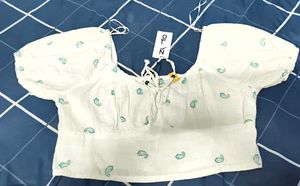 Korean Style Cottagecore Top