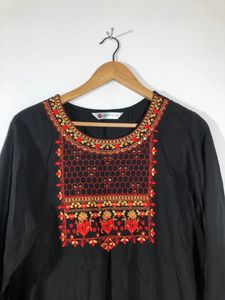 Black Embroided Tunics (Women’s)
