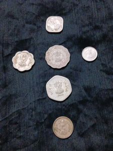 Vintage Indian coins