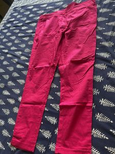 Vibrant Pink Ethnic Pants