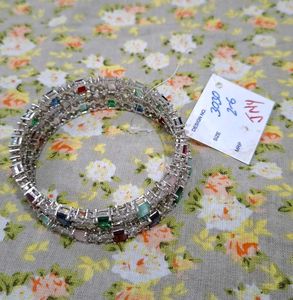Brand-new 2 Gemstone Bangles