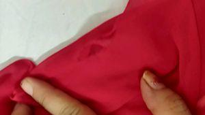 🎀FINE SATIN A LINE DRESS 💃🏵️💮🌸🌺🌸