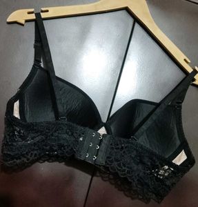 Black &amp; Light Peach Bra For 36 C Bust
