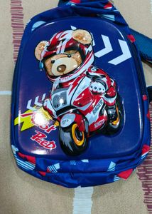 Cute Bear Racer Backpack