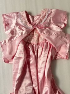 Satin Dress Set