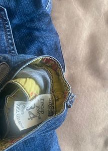 Dark Blue Denim Jeans