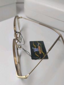 Gold Square Frame Eyeglasses