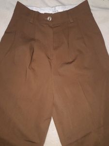 90s Hot Brown Trouser