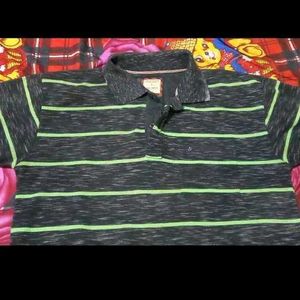 Men's Striped Polo T-Shirt