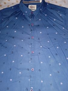 Blue Men Shirt
