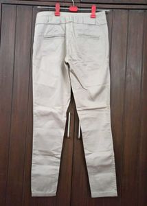 Cotton Lycra Women's Formal Slim-fit Trousers