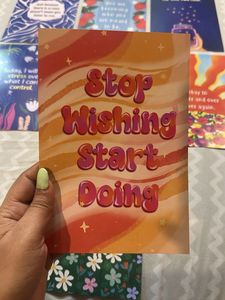 Inspirational Quote Cards For Wall Or Study