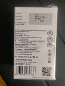 Oshea 10% Viatmin c Face Serum