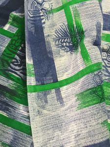 Blue &amp; Green Abstract Print suit