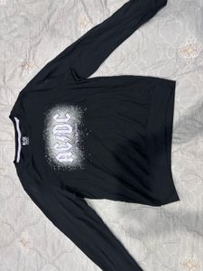 AC/DC Graphic Long Sleeve Top 🖤