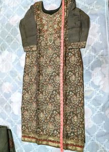 fresh banarasi plazzo suit &amp; dupatta dress