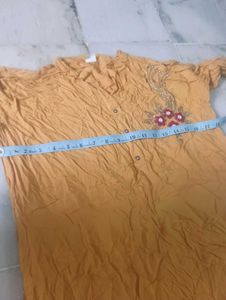 Embroidered Yellow frock