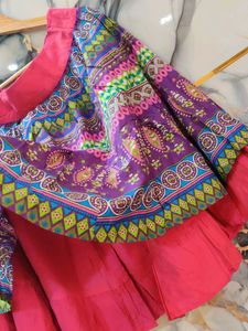 globus printed flair skirt large size
