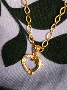Gold Heart Chain