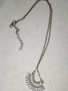 Crystals Pendant Necklace Chain