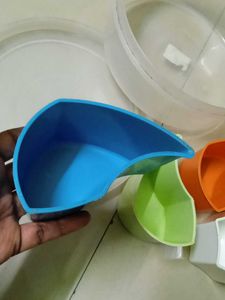 Colorful masala box