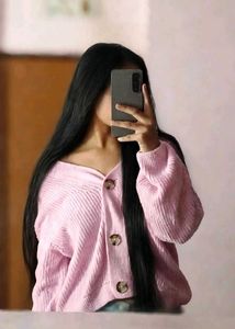 levender unique shoulder Cardigan Sweater