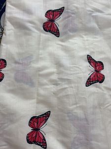 white  Print Kurta New with Tag