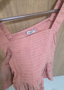 Smocked Babydoll Tank Top