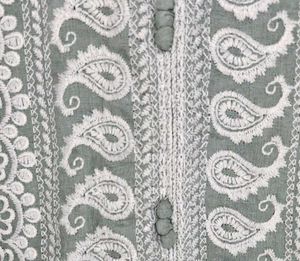 Rajasthani embroided flared kurti