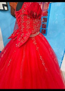 Red Gown ♥️🎀🍒🌹