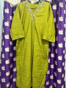Elegant Green Kurta Set with Dupatta