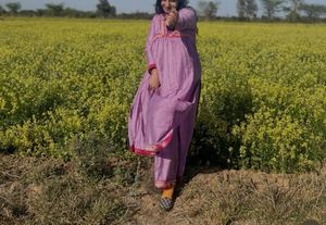 Elegant Purple Kurta