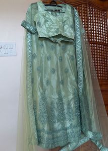 Sage Green Lehenga Choli