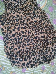 Stylish Leopard Print Sleeveless Top