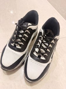 Stylish Black &amp; White Sneakers