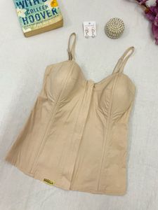 Beige corset top