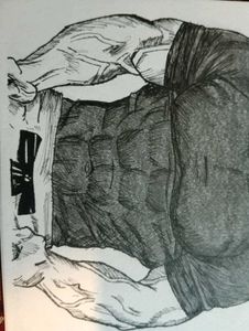 Toji fushigoru ink sketch