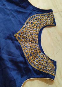 Embroidered Blue Kurta