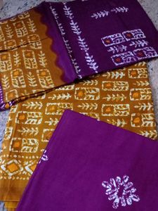 Beautiful pure cotton suit material