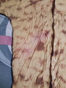 Men's Tie-Dye Short Sleeve Shirt