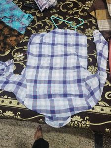Men's Plaid Button-Down Shirt