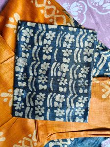 Batik Print Kurta Set