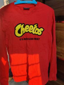 Bonkers - Red Cheetos Long Sleeve Top